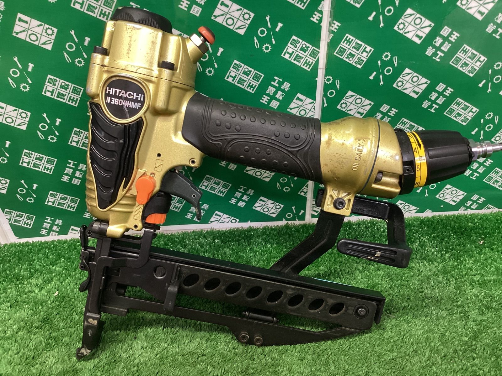 日立工機 38mm 高圧フロア用タッカ N3804HMF | ITHHW7UYFDQM