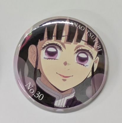 栗花落カナヲ 鬼滅の刃 隊士百景 エモーショナル缶バッジ 栗花落