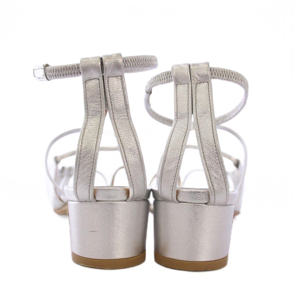 スクエアトゥ チャンキーヒール