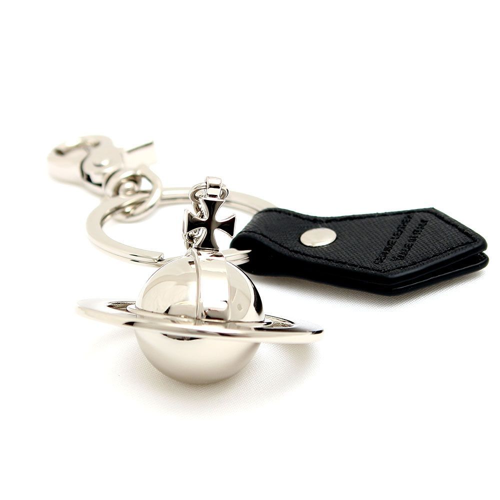 ヴィヴィアンウエストウッド VIVIENNE WESTWOOD キーホルダー サフィアーノ SAFFIANO シルバー おしゃれ 人気 ブランド 誕生日 記念 プレゼント ギフト