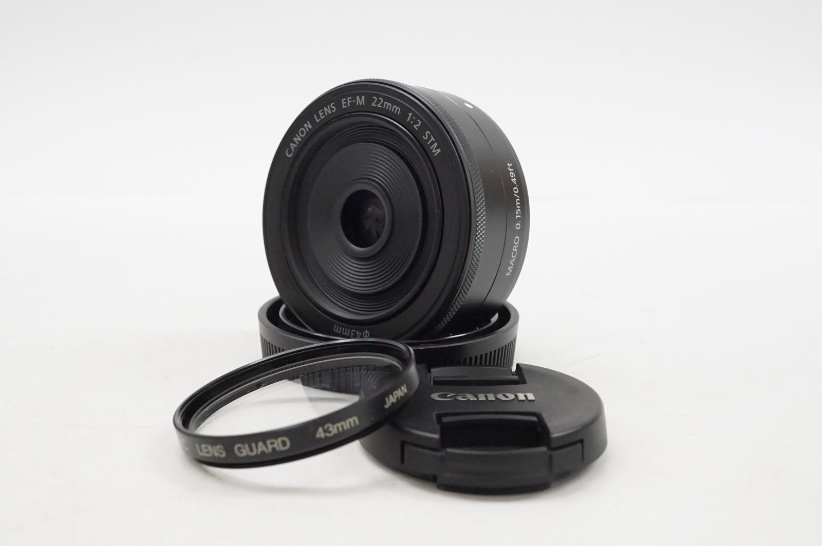 C270744-3 Canon EF-M 22mm F2 STM 単焦点レンズ