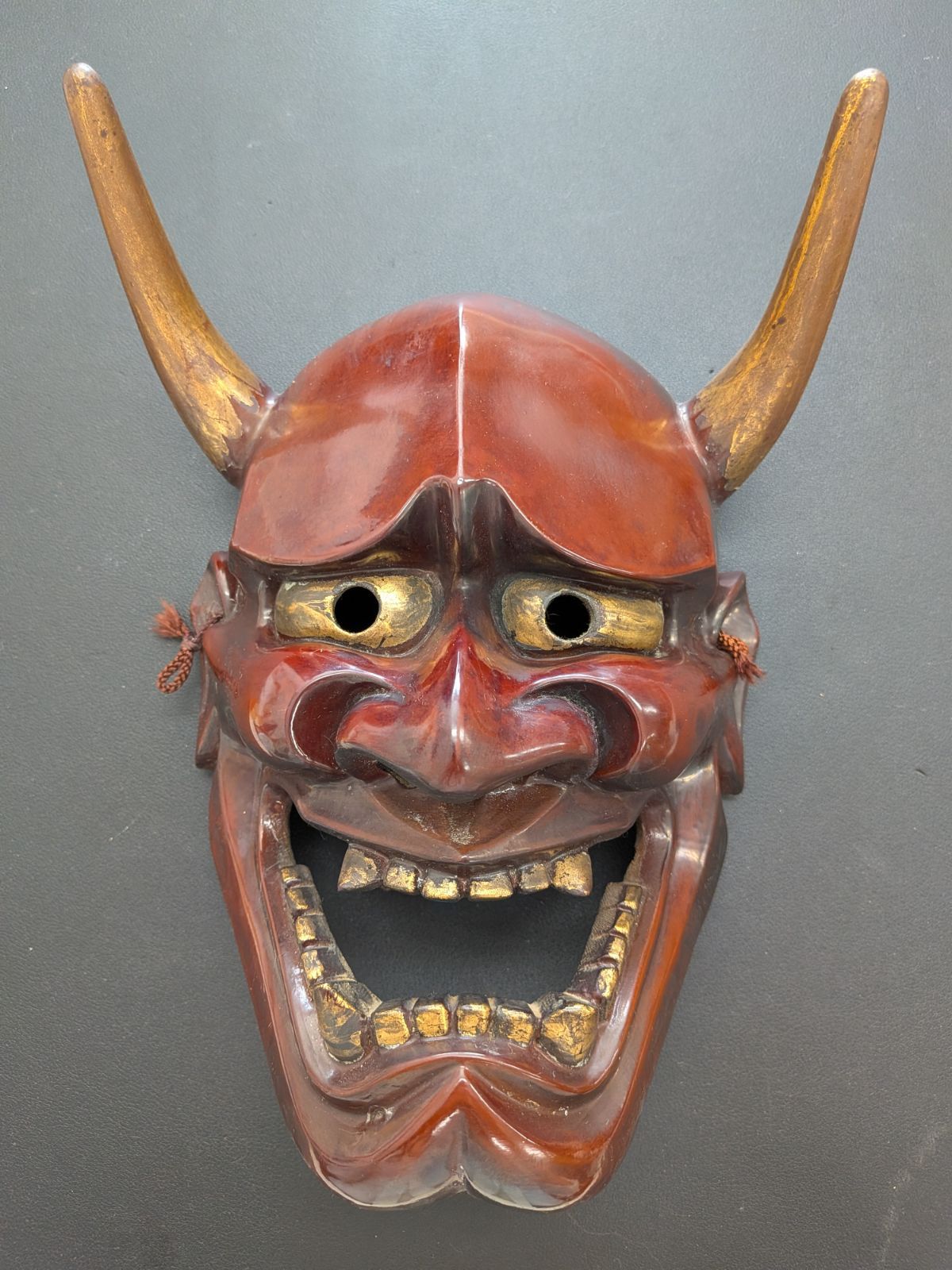 社芸社 能面 お面 鬼面 木彫り 備中神楽面 双藝社