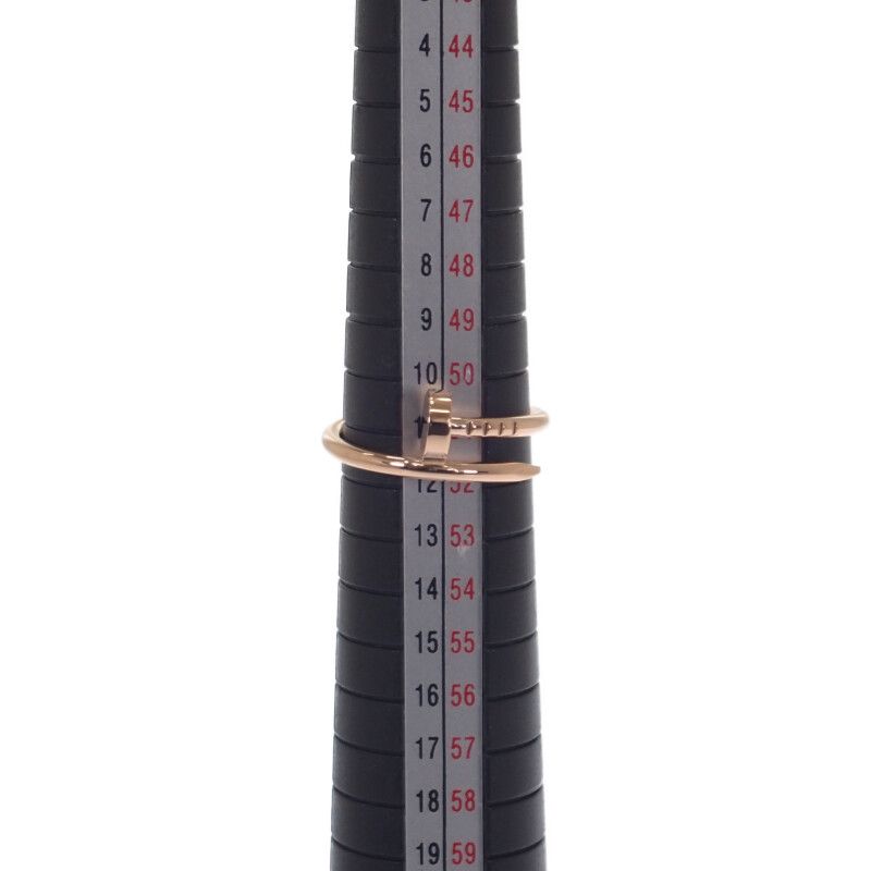 発送不可 カルティエ CARTIER ジュストアンクルスモール B4225849 リング 指輪 K18ピンクゴールド レディース 人気 Aランク