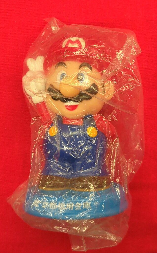 京都信用金庫 ソフビ貯金箱 スーパーマリオ 125mm - メルカリ