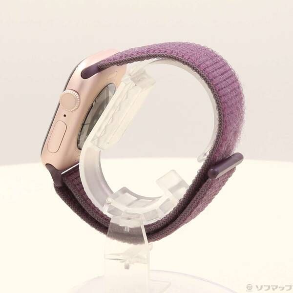 〔展示品〕 Apple Watch Series 10 GPS 42mm ローズゴールドアルミニウムケース プラムスポーツループ 349