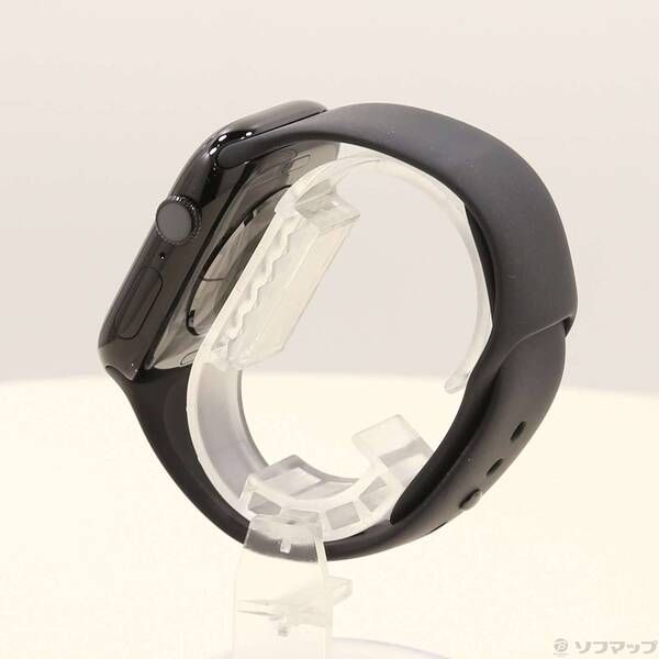 〔展示品〕 Apple Watch Series 10 GPS 46mm ジェットブラックアルミニウムケース ブラックスポーツバンド 297