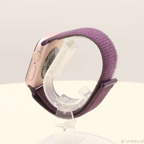 〔展示品〕 Apple Watch Series 10 GPS 42mm ローズゴールドアルミニウムケース プラムスポーツループ 269