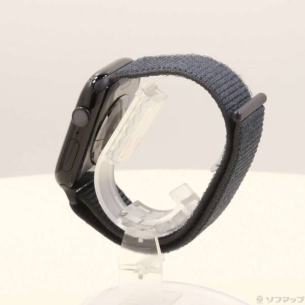 〔展示品〕 Apple Watch Series 10 GPS 46mm ジェットブラックアルミニウムケース インクスポーツループ 349