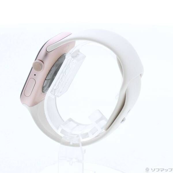 〔展示品〕 Apple Watch Series 10 GPS 46mm ローズゴールドアルミニウムケース ライトブラッシュスポーツバンド 269