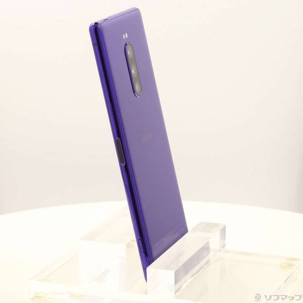 値下げ中] xperia 1 Purple 64 GB sim フリー SONY - 【中古】Xperia 1