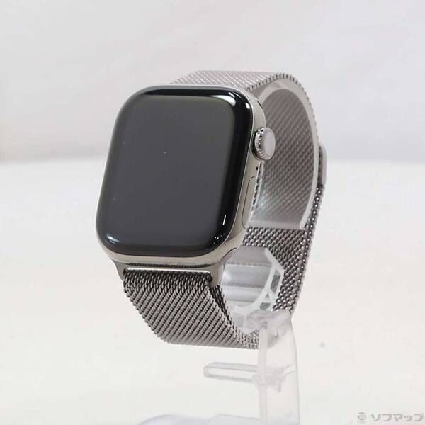 〔 品〕 Apple Watch Series 10 GPS Cellular 42mm ナチュラルチタニウムケース ナチュラルミラネーゼループ 348
