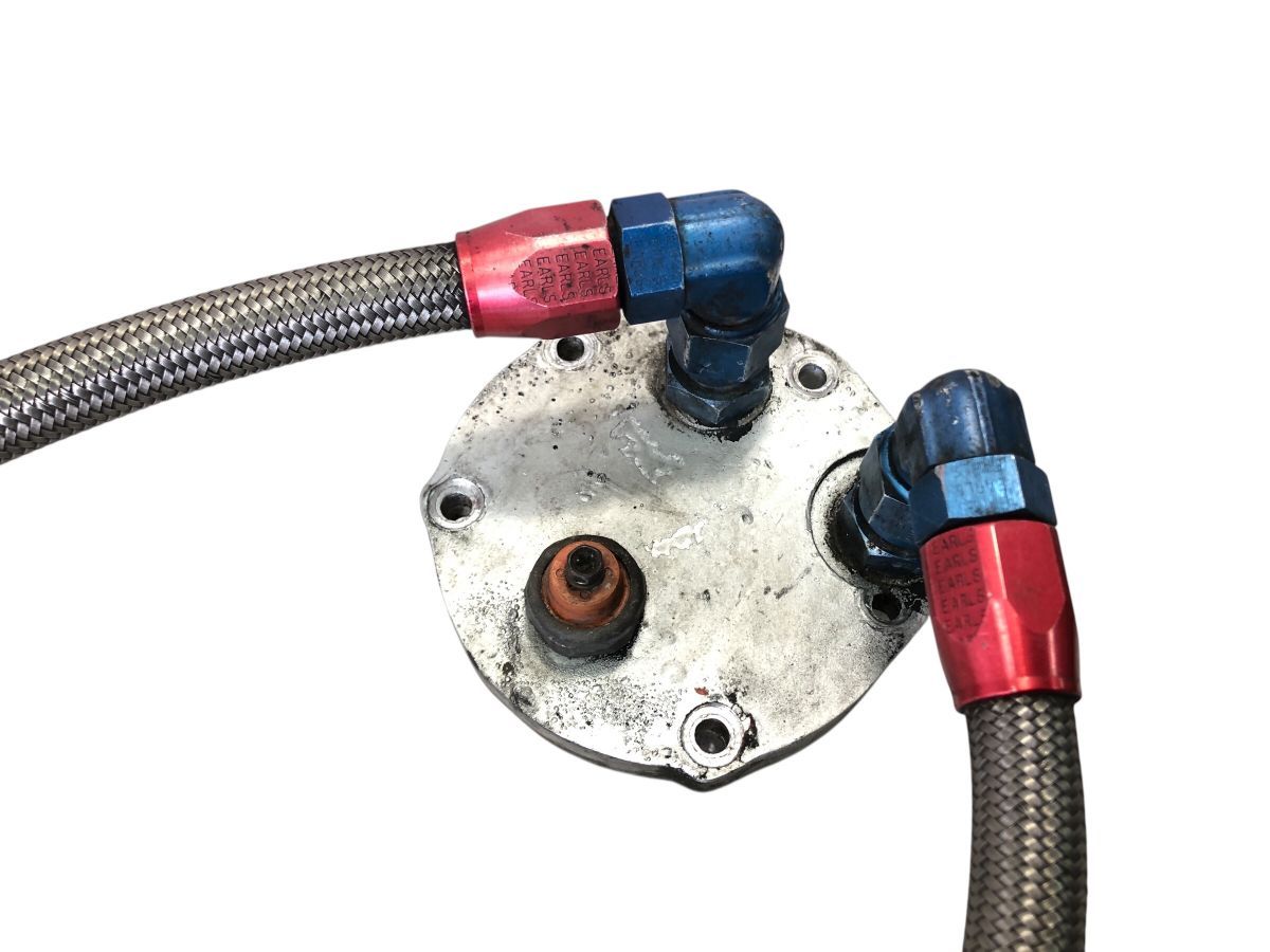 SUZUKI GSX750S カタナ 刀 社外 ACTIVE アクティブ オイルクーラー 10コア アタッチメント付 330×100×40ｍｍ TO-M7058