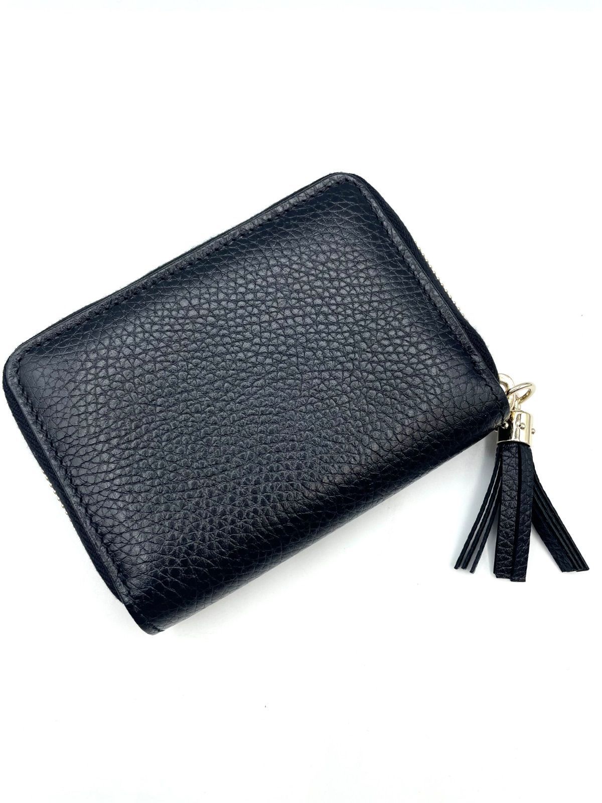 Gucci ソーホー インターロッキングG スタッズ コンパクトウォレット 鑑定済み】正規品 グッチ GUCCI ソーホー インターロッキングG