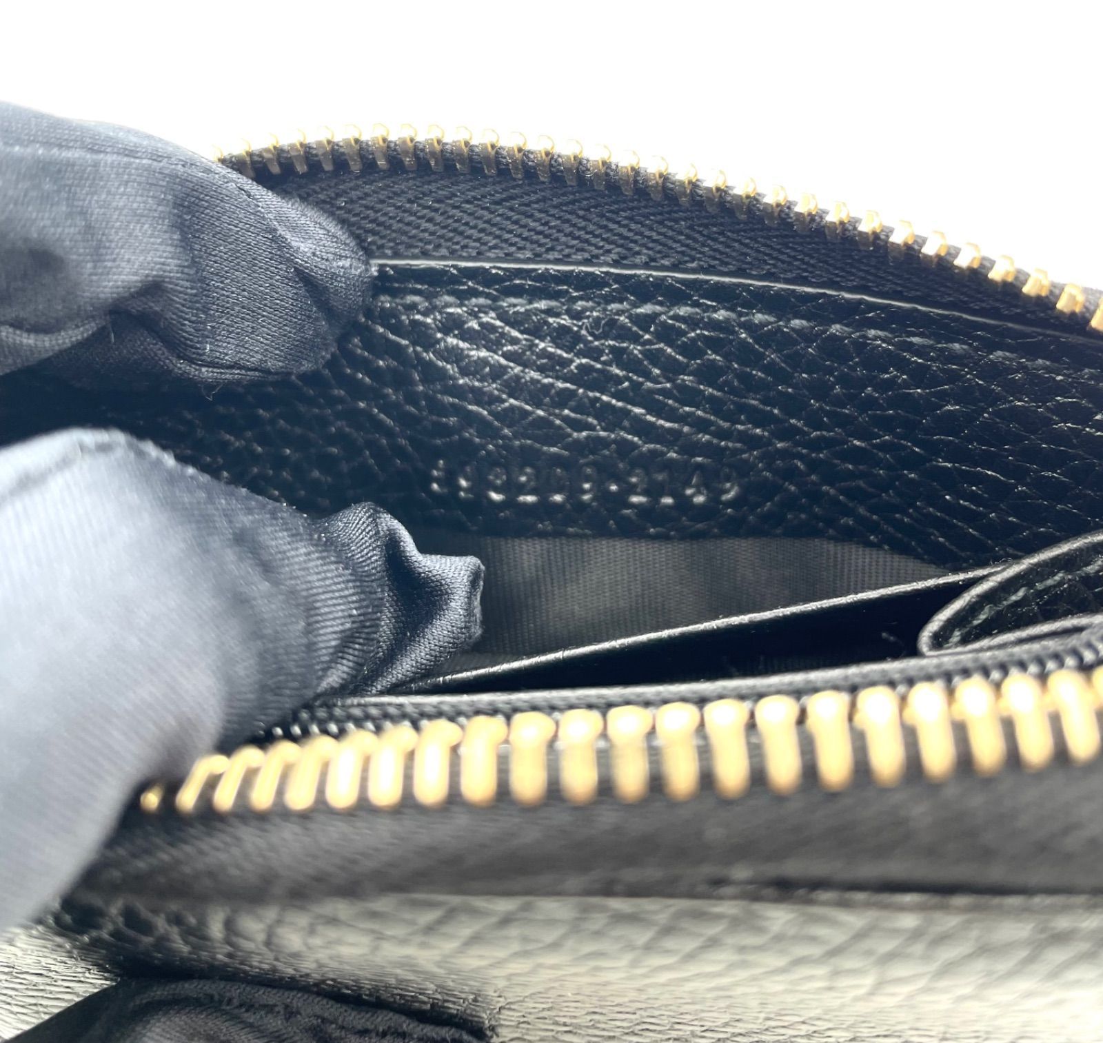 鑑定済み】正規品 グッチ GUCCI ソーホー インターロッキングG