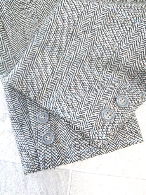 ◇ ⊇ BAXROAD ヘリンボーン 長袖 テーラード ジャケット サイズ100