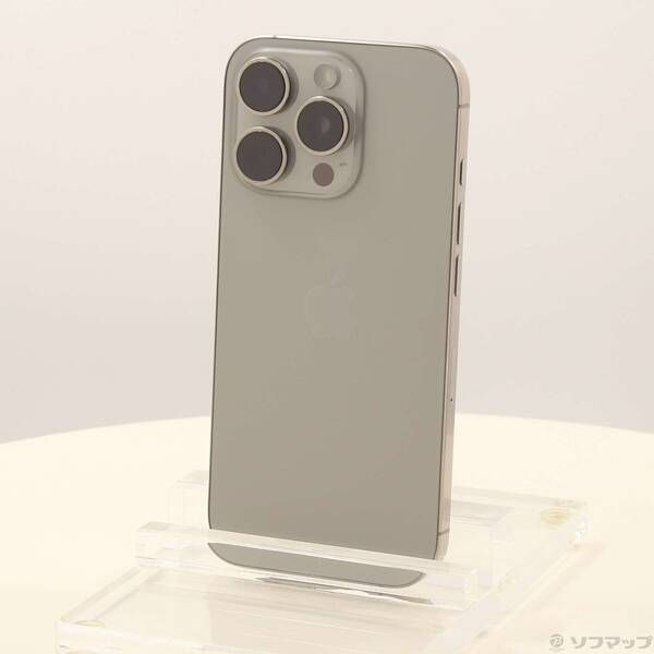 〔 品〕 iPhone16 Pro 512GB ナチュラルチタニウム MYN73J A SIMフリー 348