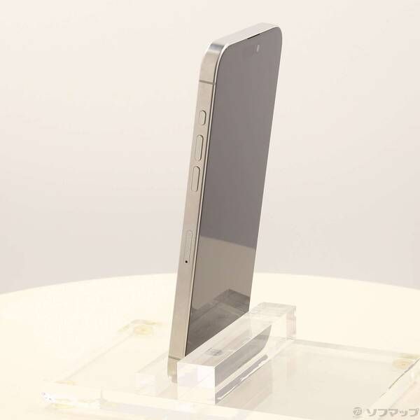 〔 品〕 iPhone15 Pro Max 256GB ホワイトチタニウム MU6Q3J A SIMフリー 348