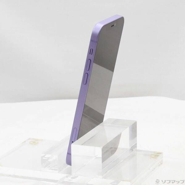 〔 品〕 iPhone12 64GB パープル MJNH3J A SIMフリー 198
