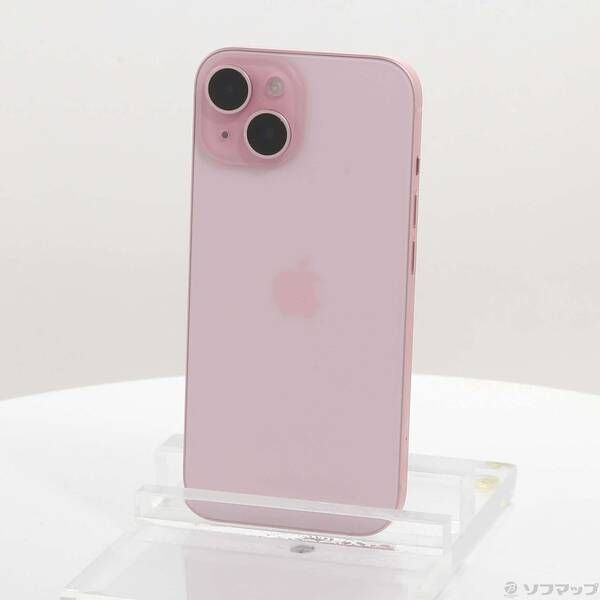 〔 品〕 iPhone15 128GB ピンク MTMJ3J A SIMフリー 198