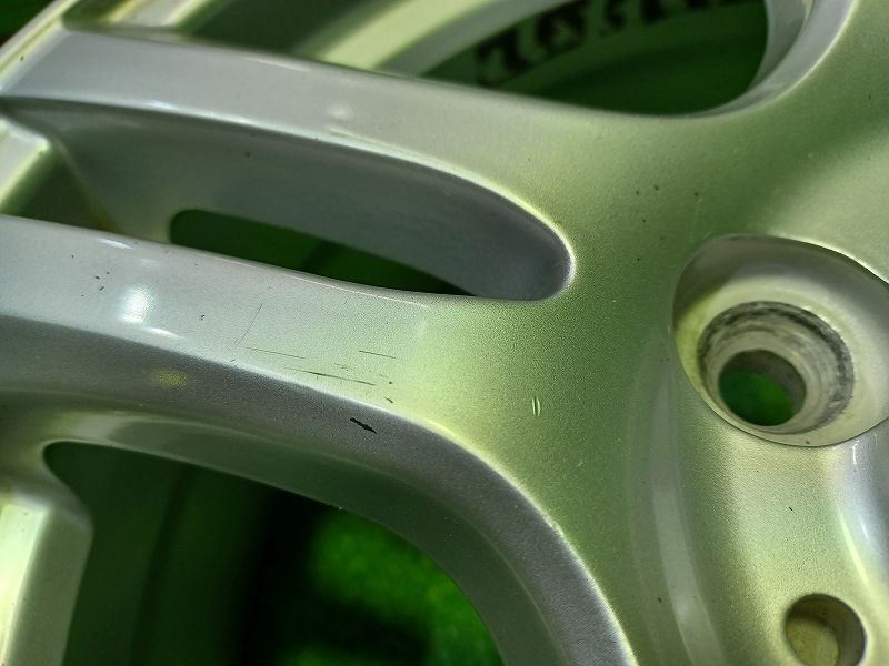  社外 ジョーカー ウェッズ ﾌｨｯﾄ ホイール アルミ シルバー 15インチ 6 J 4穴 4本 100 53 15インチ ホイール