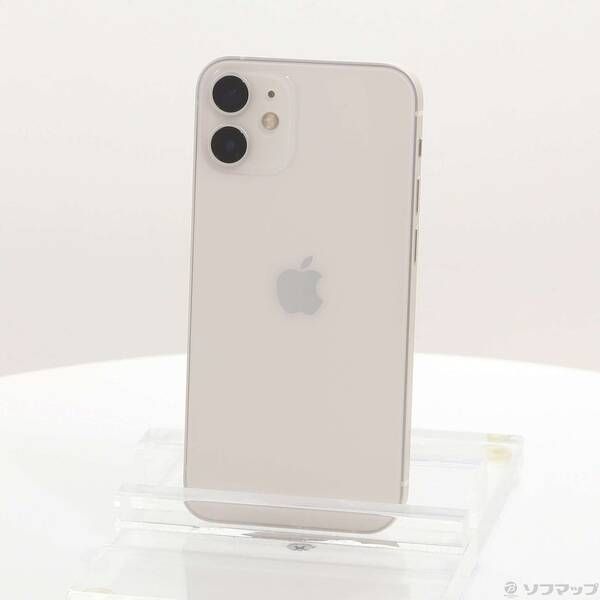 〔 品〕 iPhone12 mini 64GB ホワイト MGA63J A SIMフリー 297