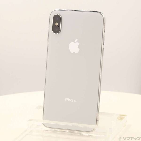 〔 品〕 iPhoneX 256GB シルバー MQC22J A SIMフリー 262