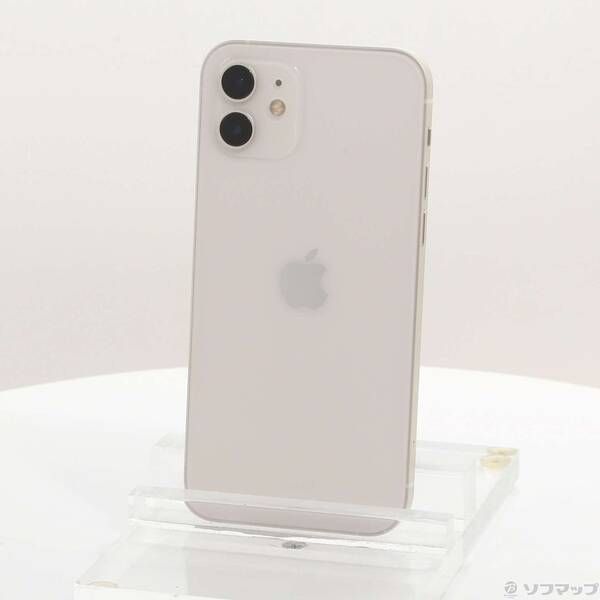 〔 品〕 iPhone12 64GB ホワイト MGHP3J A SIMフリー 348