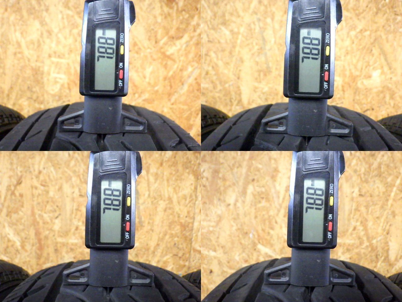 L 116 E 製造 約8部山 JOB RY 52 195 80 R 15 107 105 LT 4本