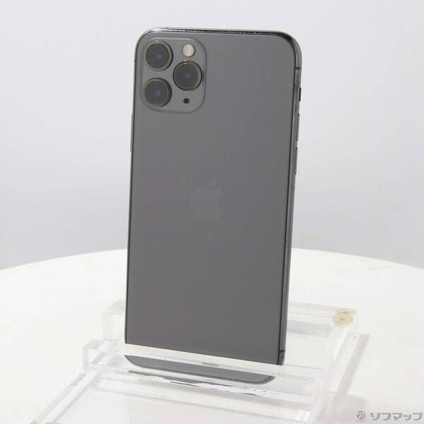 〔 品〕 iPhone11 Pro 256GB スペースグレイ MWC72J A SIMフリー 348