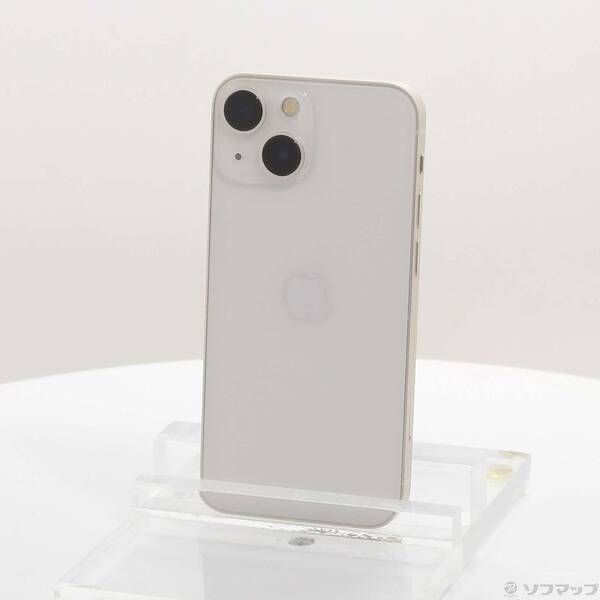 〔 品〕 iPhone13 mini 128GB スターライト NLJE3J A SIMフリー 348
