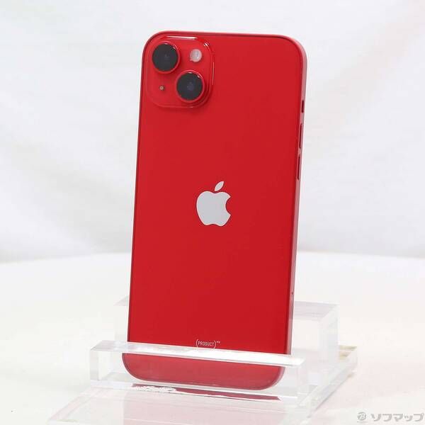〔 品〕 iPhone 14 Plus 256 GB プロダクトレッド MQ 4 P 3 J A SIMフリー 198