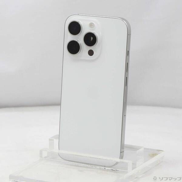 〔 品〕 iPhone 16 Pro 128 GB ホワイトチタニウム MYMW 3 J A SIMフリー 297