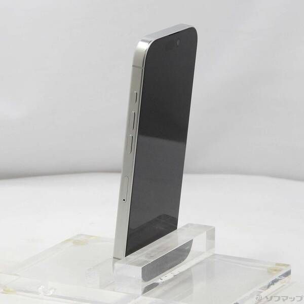 〔 品〕 iPhone16 Pro 128GB ホワイトチタニウム MYMW3J A SIMフリー 297