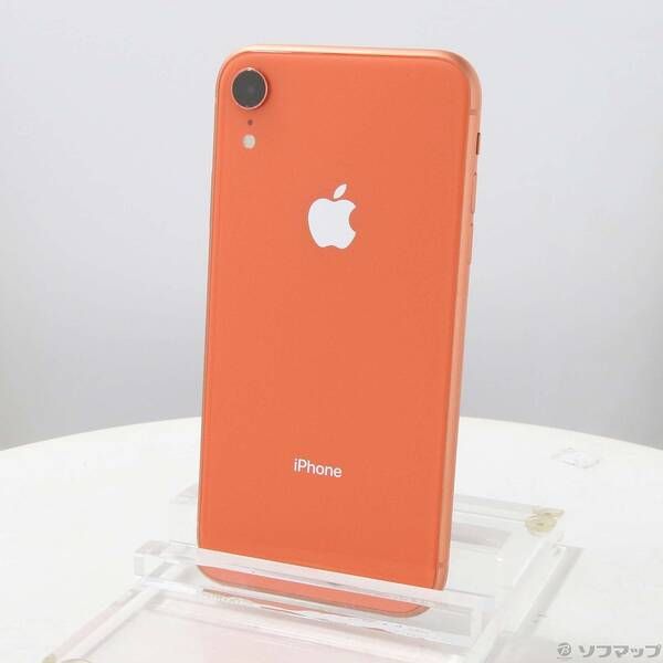 〔 品〕 iPhoneXR 128GB コーラル MT0T2J A SIMフリー 348