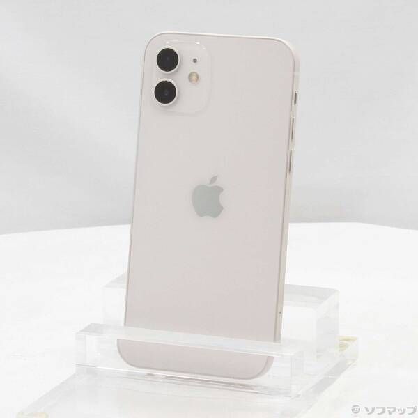 〔 品〕 iPhone12 64GB ホワイト MGHP3J A SIMフリー 352