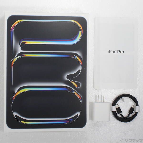 〔 品〕 iPad Pro 11インチ 第5世代 標準ガラス 2TB スペースブラック MVW73J A SIMフリー 251 MEBLE-SODAR_PL