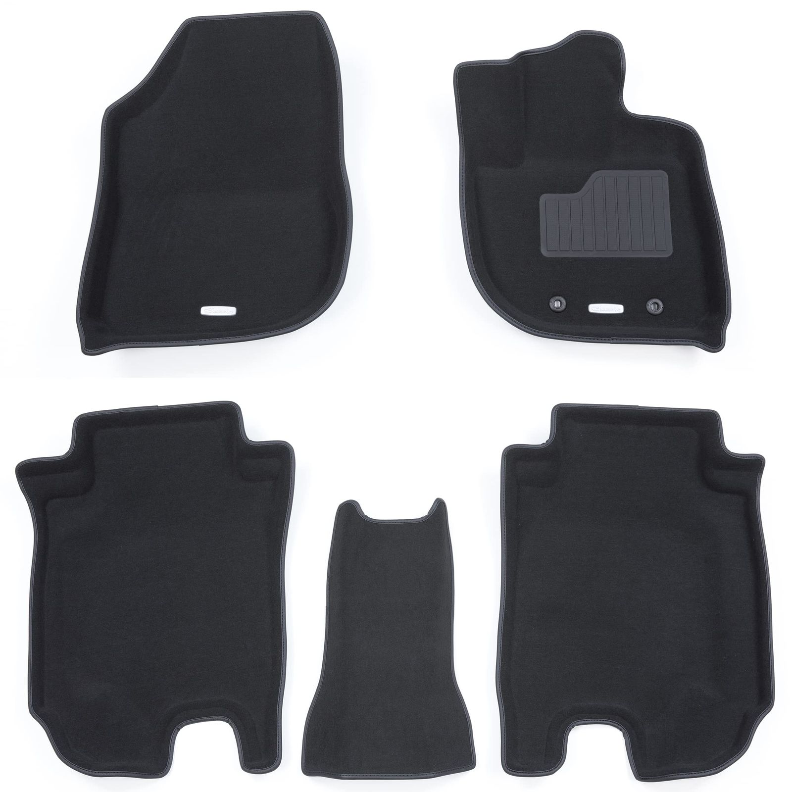 商品 クラッツィオ Clazzio フロアマット 立体タイプ 1台分セット ヴェゼル|ヴェゼル ハイブリッド e HEV 2WD車 RV3|RV5 R3|5~ スタンダードタイプ ブラック EH-2012 5CEHB2012K