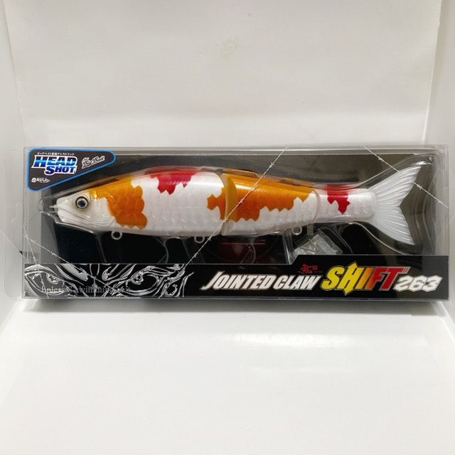 GAN CRAFT ガンクラフト 鮎邪JOINTED CLAW SHIFT 263 鮎邪ジョインテッドクロー シフト263 T-16 錦三色 86715-007