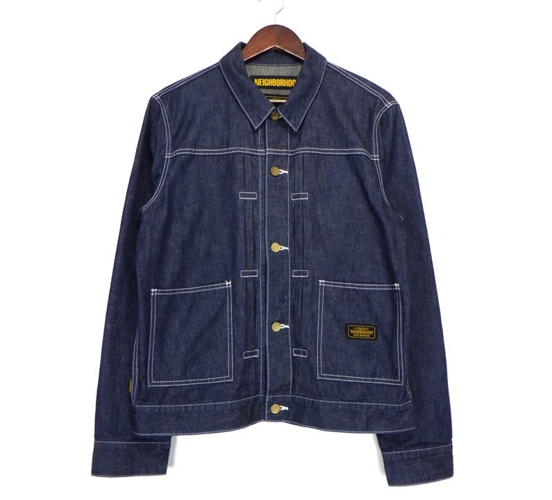 ネイバーフッドNEIGHBORHOOD STOCKMAN C JKT 181DCNH JKM03 ストックマン デニム ジャケット w24937