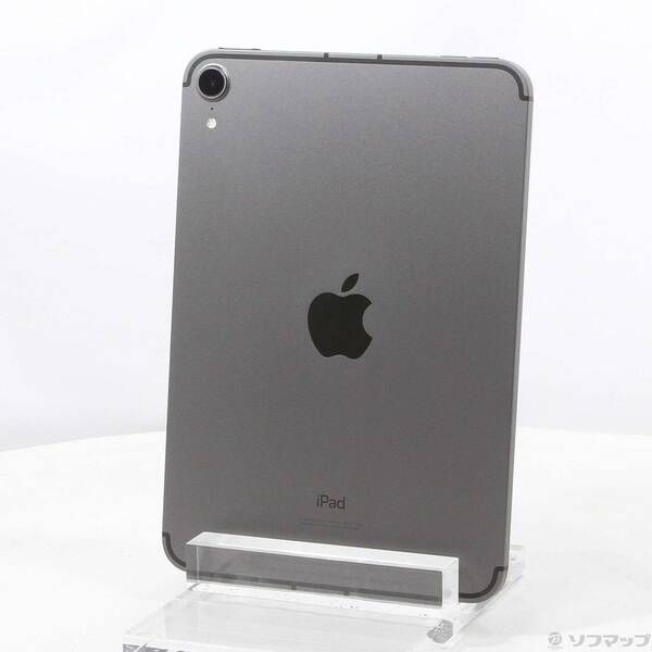 〔 品〕 iPad mini 第6世代 256GB スペースグレイ MK8F3J A SIMフリー 198