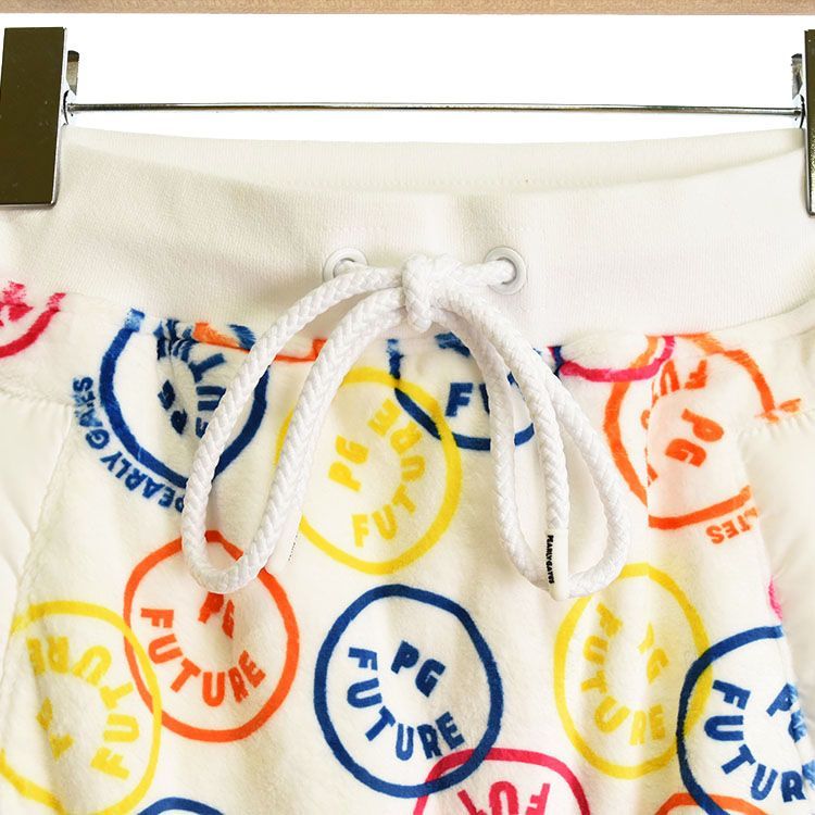 新古品 パーリーゲイツ｜レディース｜1 M相当 ｜起毛スカート｜ ホワイト系｜秋冬｜古着ゴルフウェア