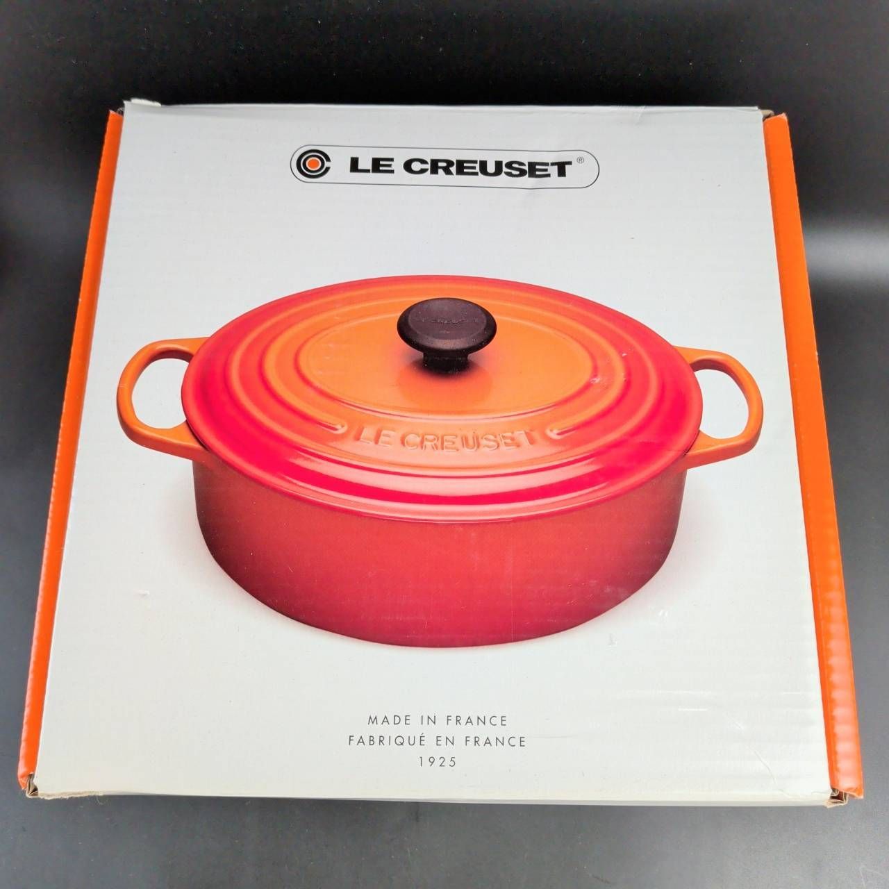 ルクルーゼ ココットロンド 鍋 オレンジ
