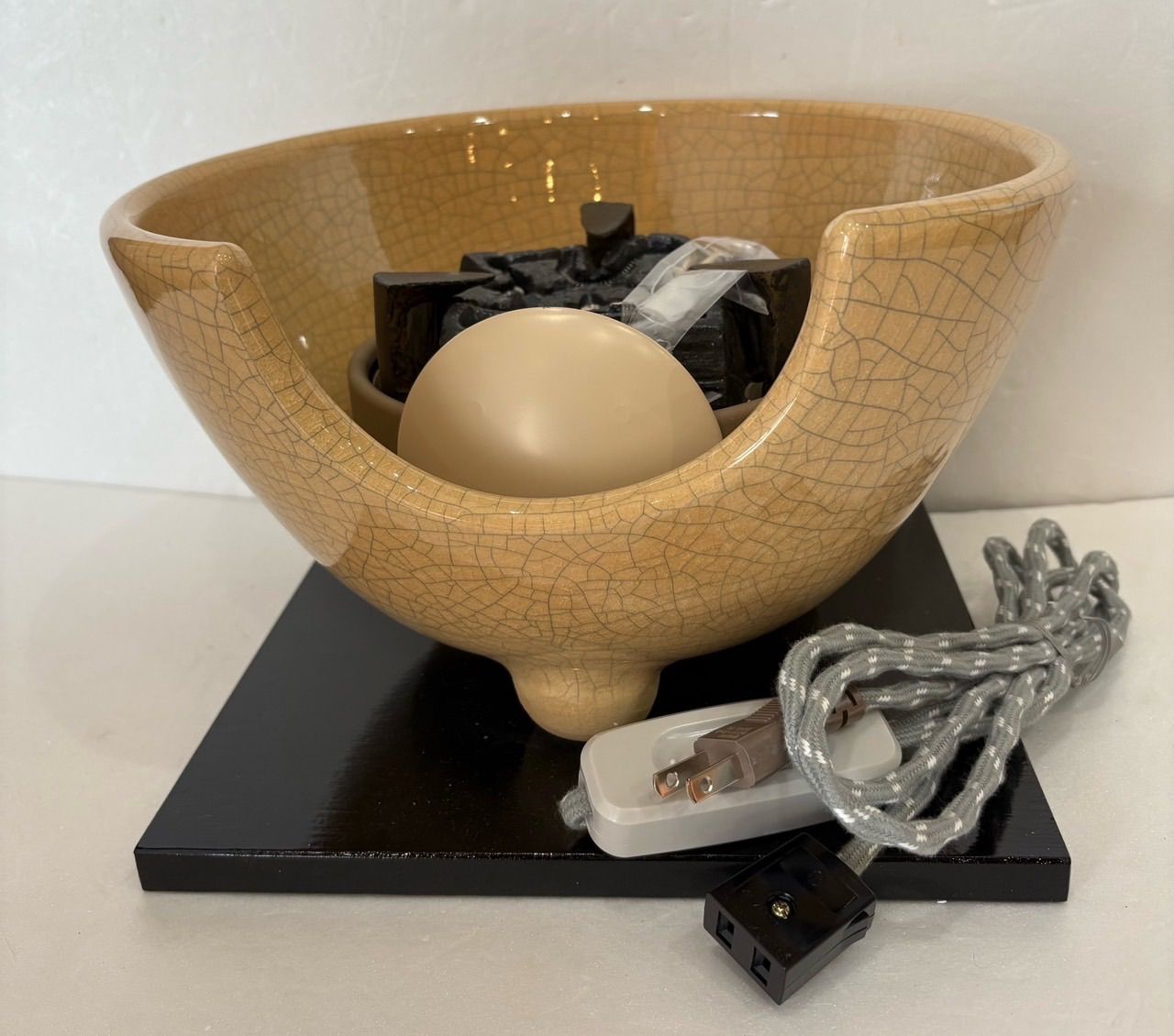 ♥ 風炉型電熱器 枇杷色さつまB型 野々田商店