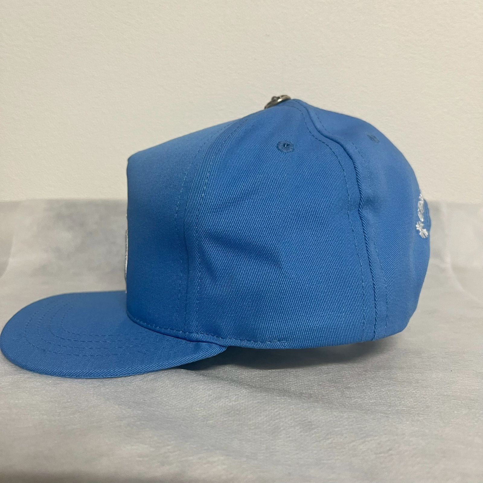 CHROME HEARTS BaseBall Cap クロムハーツ CH ロゴ 刺繡 青 ブルー 