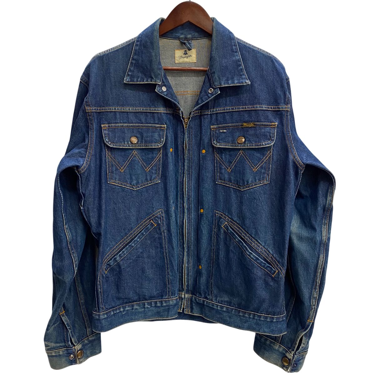 ラングラー Wrangler 90 s日本製 復刻 24MJZ ジャケット ブルー Lサイズ 201MT-4710 VB