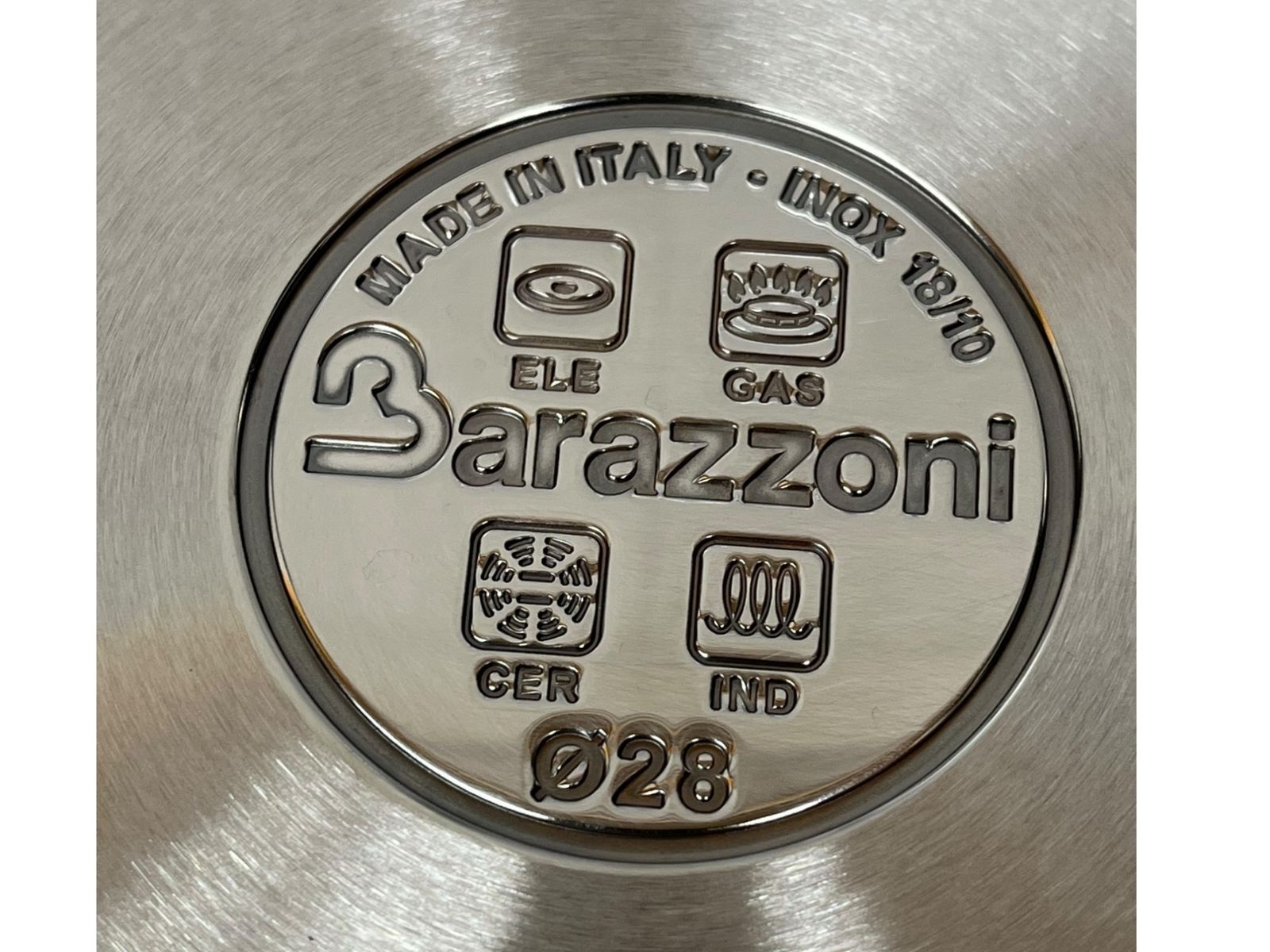 バラゾーニ 耐熱ガラス蓋付きストックポット