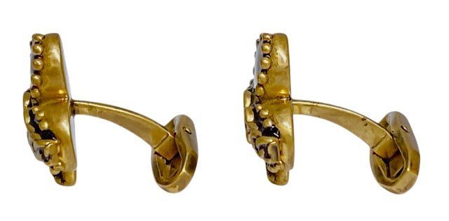 新品同様 ドルチェ＆ガッバーナ カフス カフリンクス ケース付き