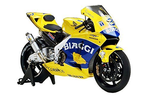 【】タミヤ 1/12 マスターワークコレクション No.17 ホンダ ポンス RC211V 2003 マックス・ビアッジ仕様 塗装済み完成モデル 21017 完成品