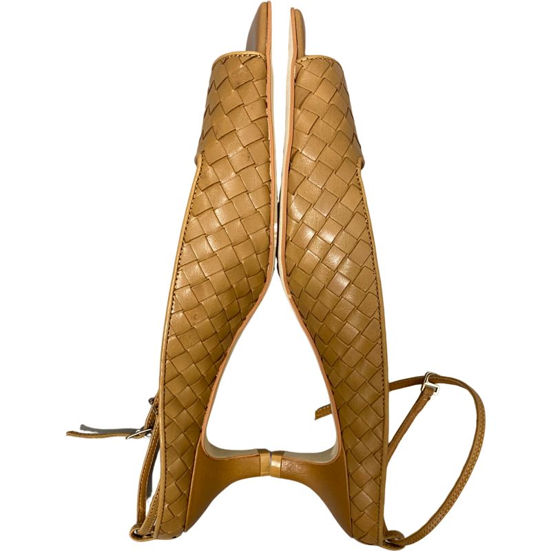  ETRE TOKYO ナローストラップレザーメッシュミュール 38 ミュール サンダル ミュール