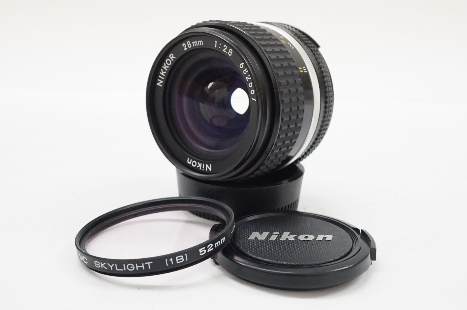 C281151 Nikon Ai-s Nikkor 28mm f2.8 MF 単焦点レンズ